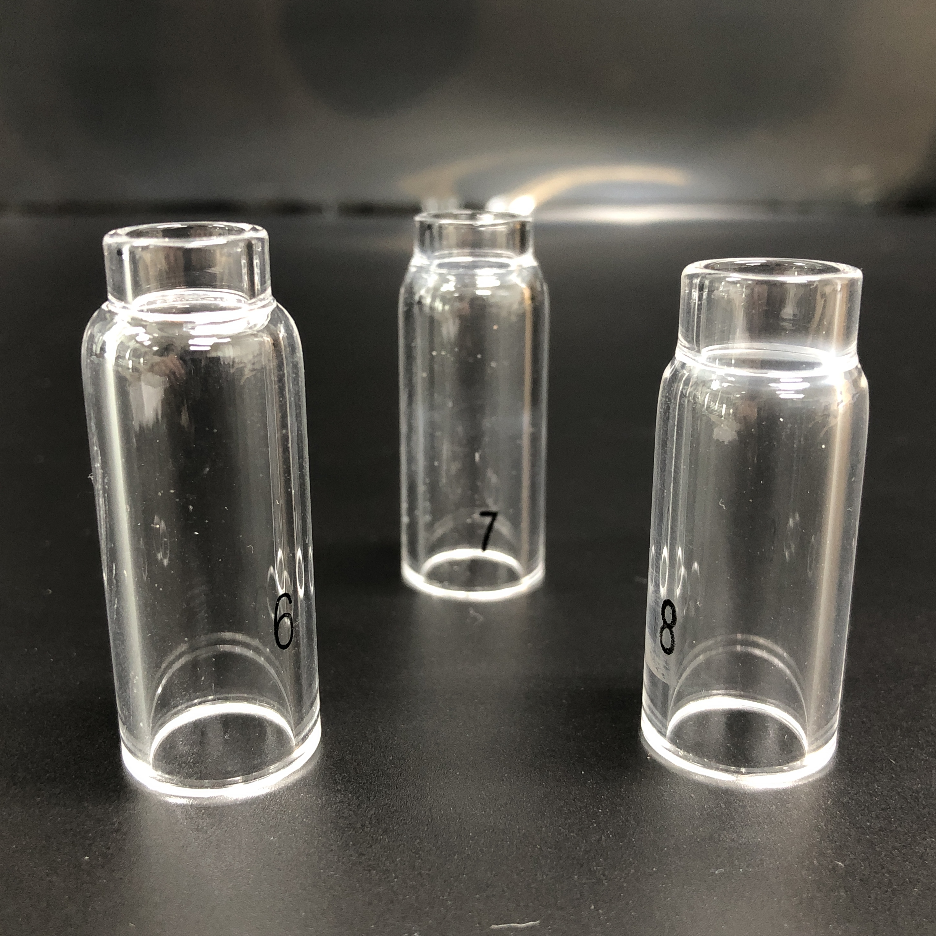 Tig Welding Torch Accessories 10NQ-6 7 8 Clear Ceramic Nozzle for Optimal Welding