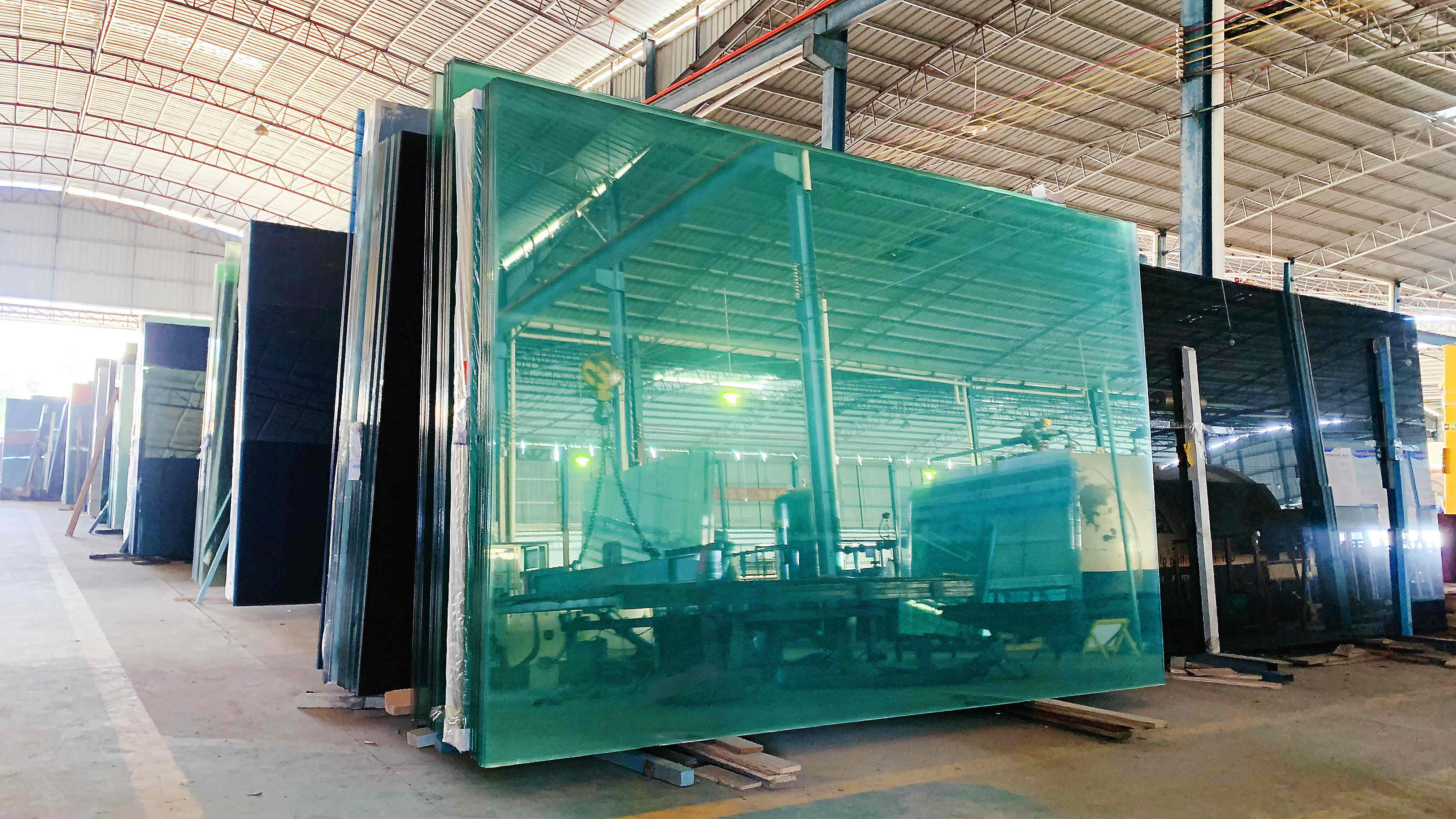 3mm 4mm 6mm 8mm 10mm tempered shatterproof glass Clear Flat Building