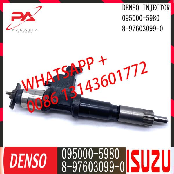 Diesel Fuel Injector For ISUZU 4HK1 095000-5984 095000-5980 8-97603099-0 8