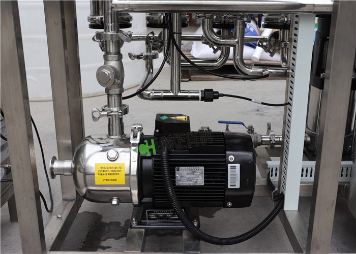 1m³/H Brackish Demineralized Water Treatment Plant With UV Lamp Sterilizer