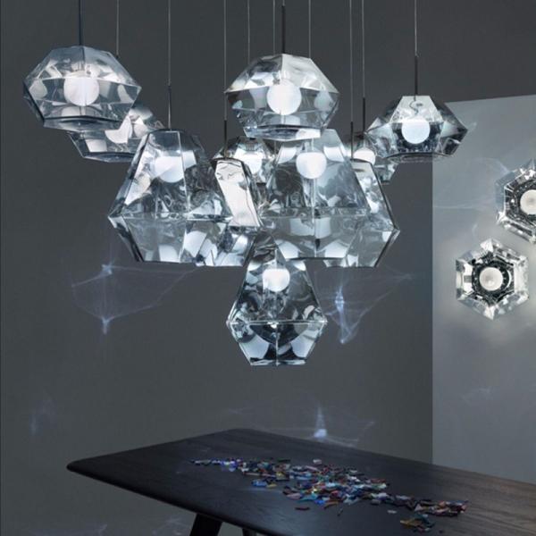 Modern Pendant Lights Designer Glass Hanging Lamp For Dining Room Bedroom glass