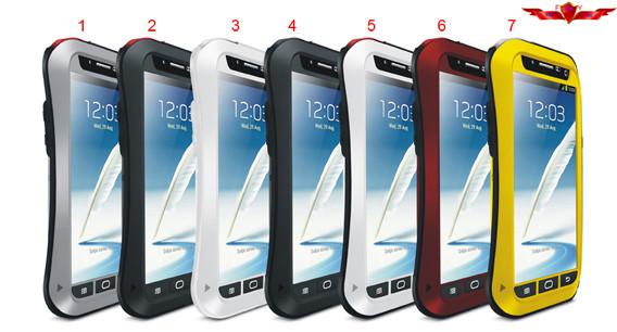 New Aluminum Dirtproof/Shockproof/Waterproof Case For Samsung Galaxy Note 2 High