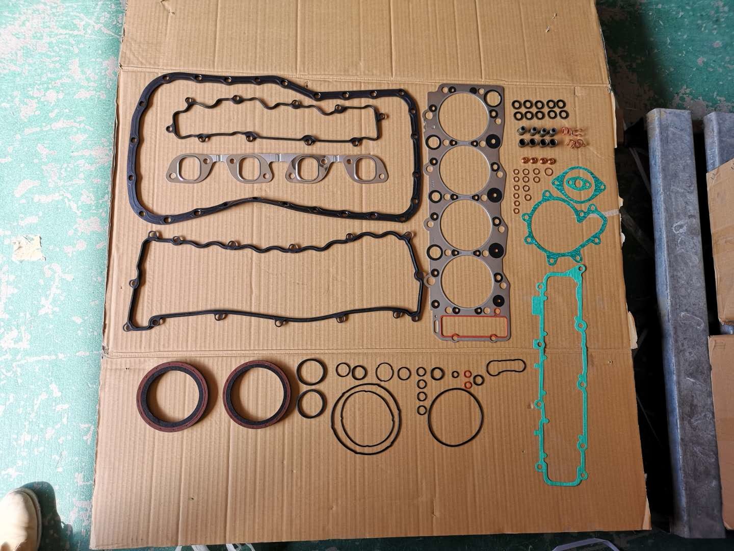 ORIGIN PARDS 4HG1 Engine Overhaul Gasket Kits 5878140110 NPR NQR Parts Sliver White Head Gasket