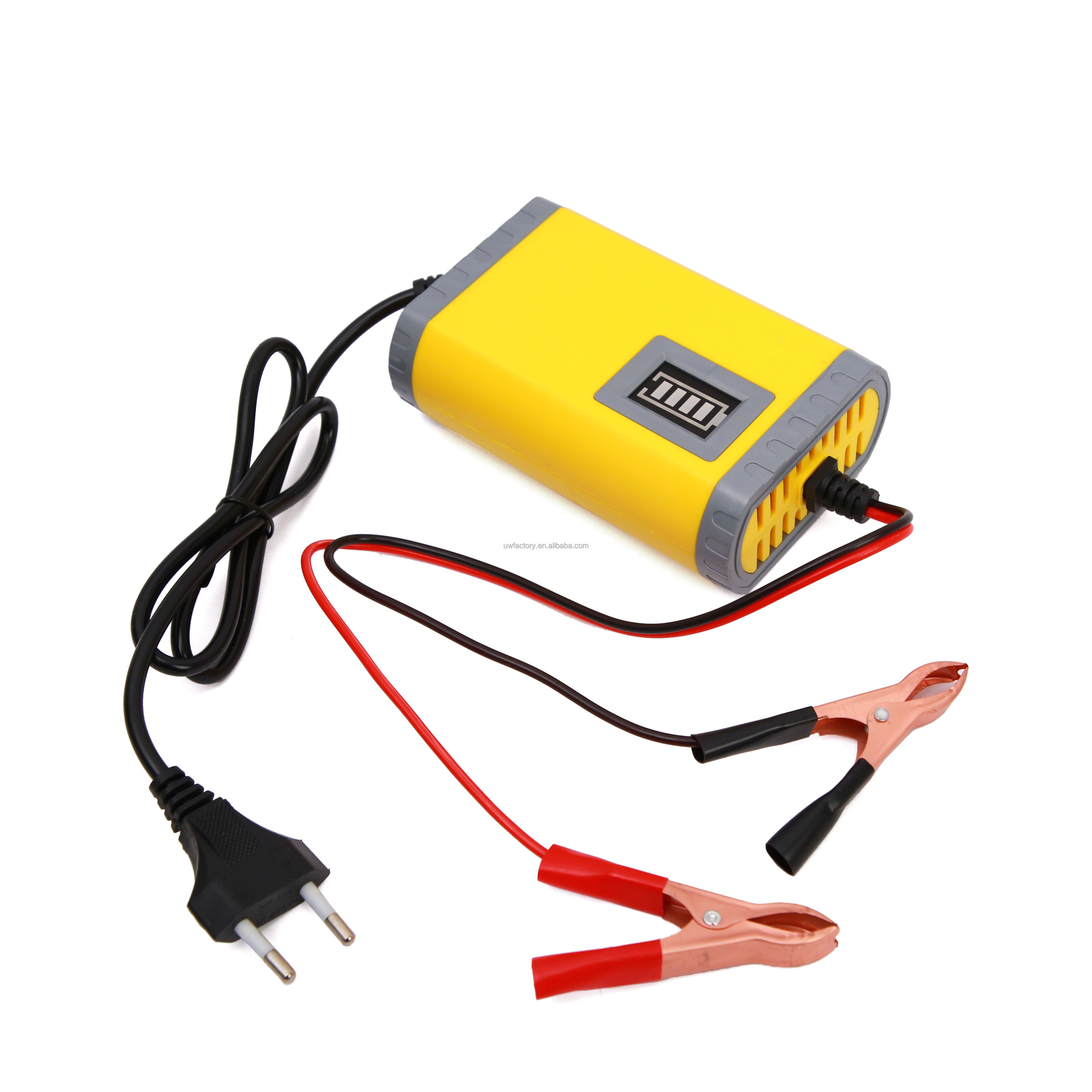 OEM 125W Output Power Smart Electric Motorcycle E Bike Scooter Car Intelligent Battery Charger 12V 24V 48V 72V 2A-20A