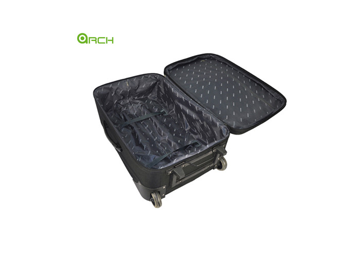 28" Expandable Waterproof Suitcase With Retractable Handle