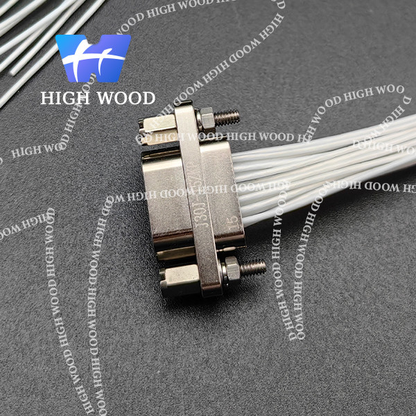J30J SERIES MICRO-D Connectors,J30J-21TJL L=300 ,J30J SERIES TWISTED PIN MICRO RECTANGULAR ELECTRICAL CONNECTOR