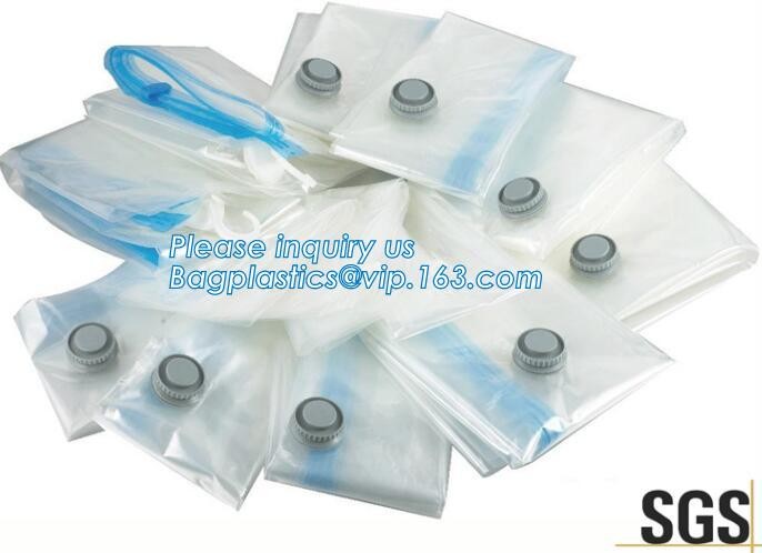 Compression Bag Space Saving, compressible vacumm seal storage bag, vacuum traveling bag without valve, bagease, bagplas