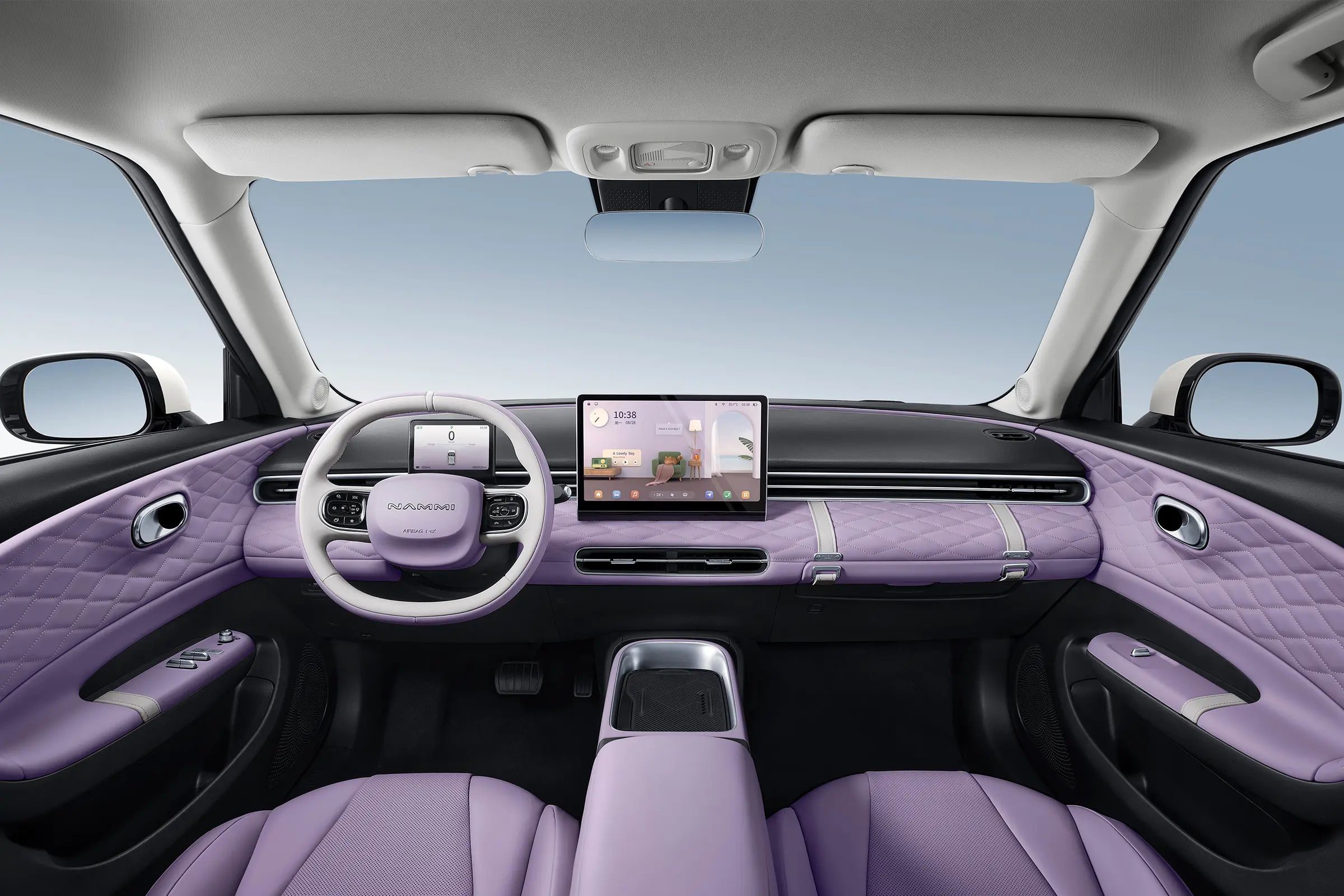 Auto 4 seats Dongfeng Nami Box new energy vehicle 4 wheel electric car adult vehicles made in China Ev Car high speed 100km/h