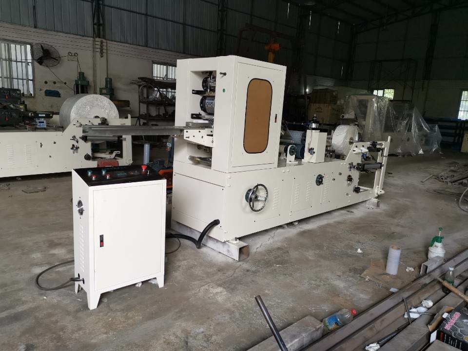 Small Business L Fold Serviette Tissue Paper Product Making Machine
