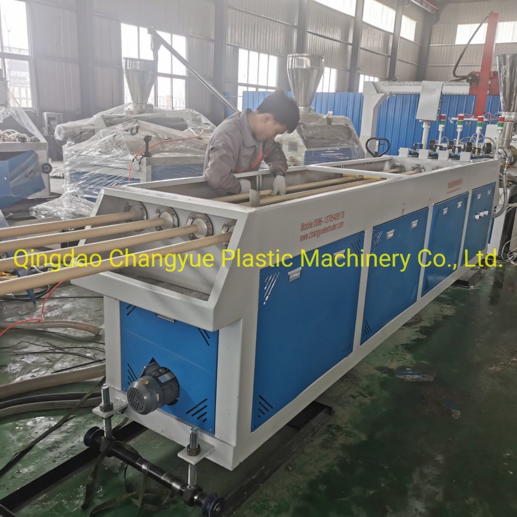 Plastic PVC Pipe Extruder / Plastic PVC Pipe Conduit Extruder Machine