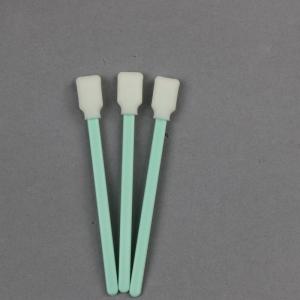  Lint Free PP Stick Cleanroom Foam Swabs With Paddle Tip Manufactures