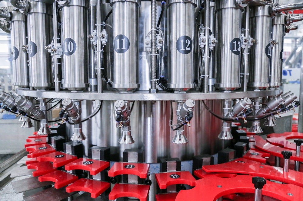 20 Nozzle Edible Oil Filling Machine 8 Heads 2 In 1