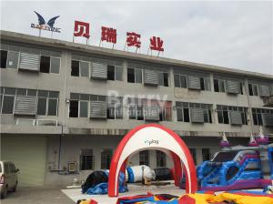China Plato PVC Tarpaulins Inflatable Event Tent with Silk Printing For Outdoor Games on sale