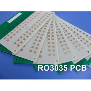 Rogers RO3035（laminates） PCB 2-layer 20mil with Immersion Silver work for Automotive radar applications