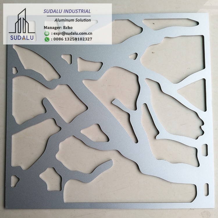 SUDALU OEM Customized Size Aluminum Panel RAL Color Outdoor Aluminum Solid Panel