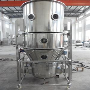 SS316 Vertical Type Small Vibrating Fluidized Bed Dryer In Pharmaceutical