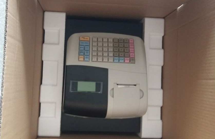 Automatic Shop Mini Cash Register with PLUS 6000 CPU and 128mm * 64mm Display