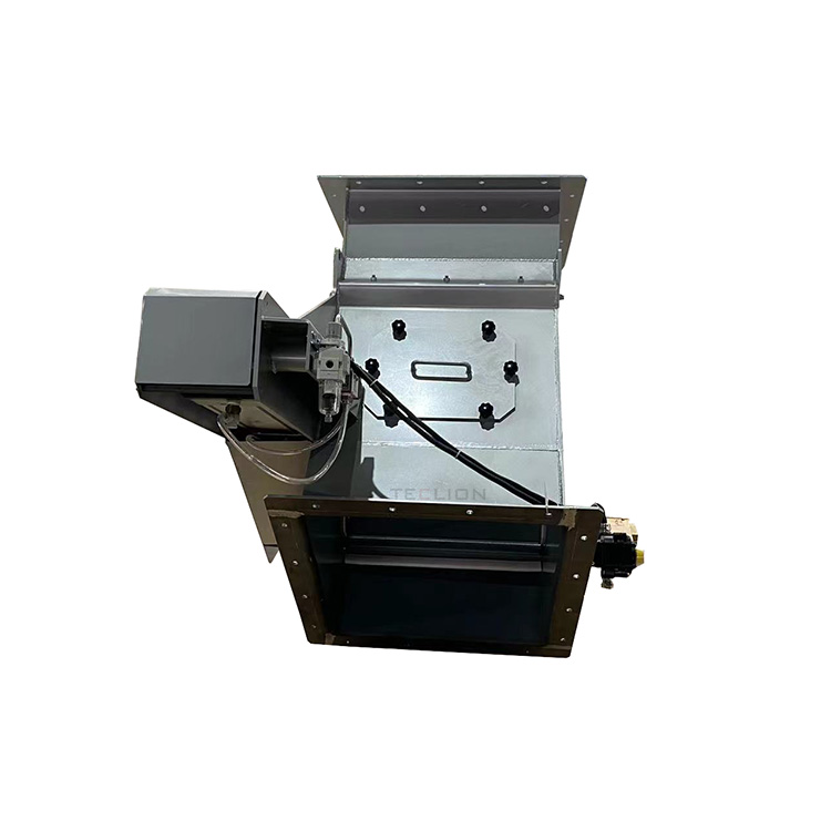 Powder Granular Feeding Gravity Diverter Valve Flap With Swing Plate