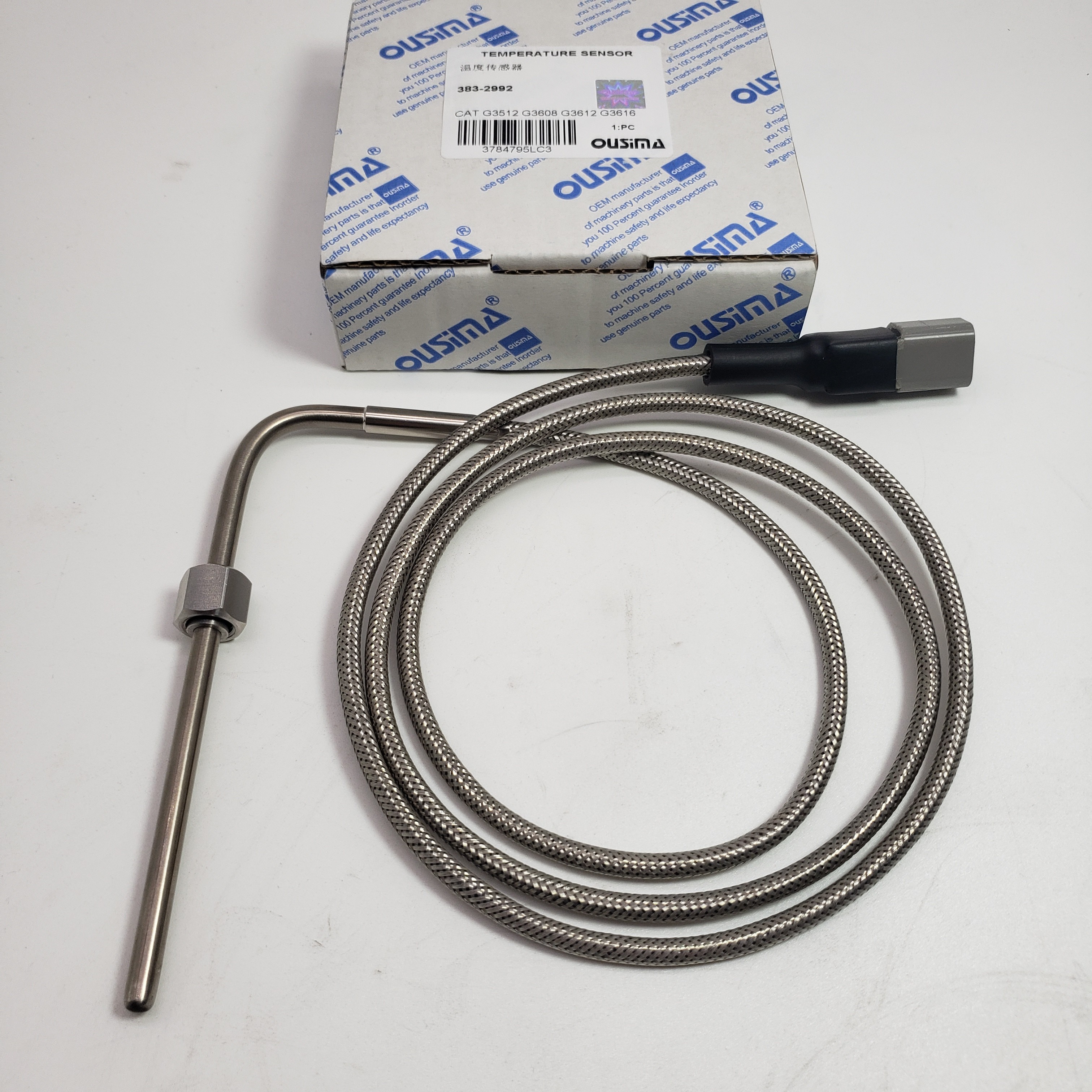 Temperature Sensor 383-2992 3832992 For CAT C280-6 G3512 G3512B G3516 G3516B G3606B G3608 G3612 G3616