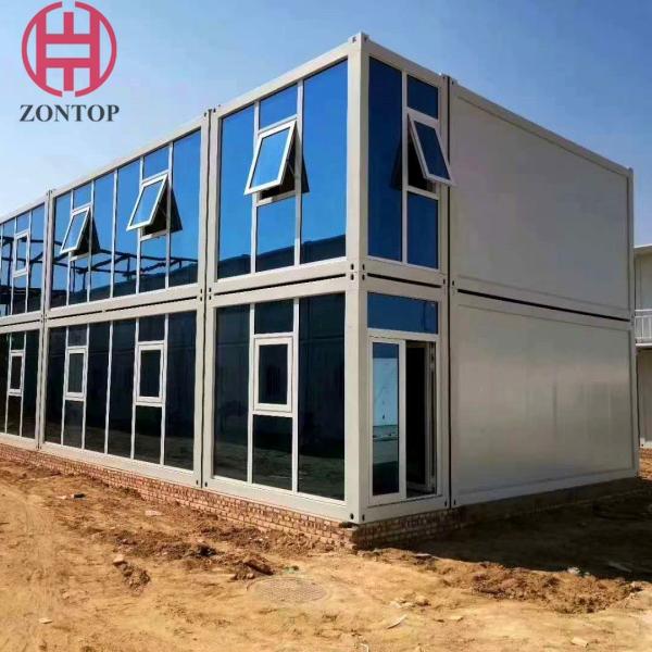 Zontop Modern Flat Pack Portable Living 40ft Luxury China Prefab Homes 3 Bedroom