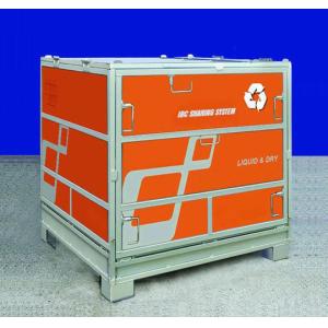 Recyclable Collapsible IBC Container Fluid And Bulk Materials Transporting