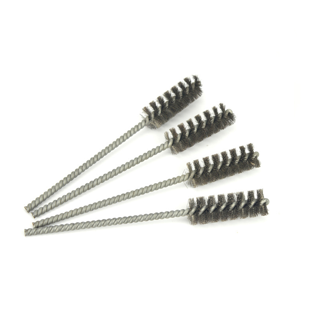 Abrasive Wire Deburring Large Pipe Cleaner Brush Polishing Function