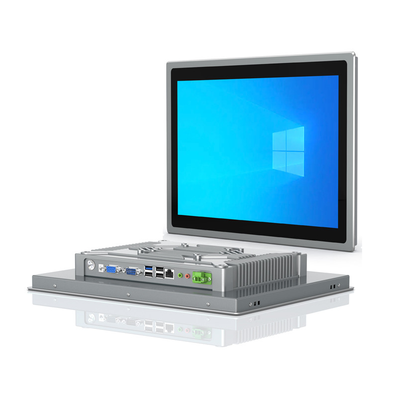 13.6 Inch All In One Industrial PC Panel Resistive Touch Screen