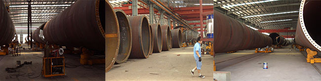 Butt Welding Pipe Turning Rollers Hydraulic Lifting Tank Welding Equipment