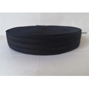 4 Cm Navy Blue Elastic Webbing Straps / Decorative Polyester Webbing Slings