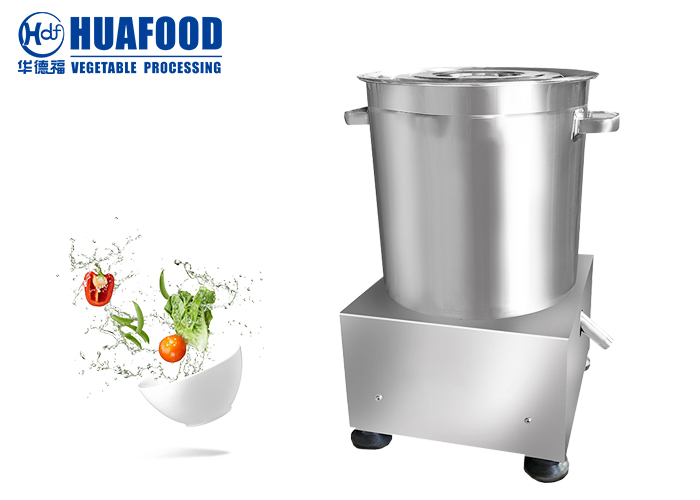 Customized Centrifugal Vegetable Drying Machine Semi Automatic With Fan