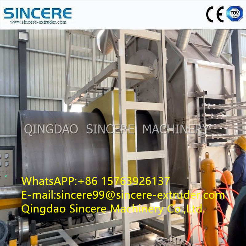 Automatic Internal Steel Pipe Coating Line Machinery FBE 3PE 2PE 3PP 2PP