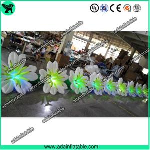 10m Inflatable Flower Chain With LED Light