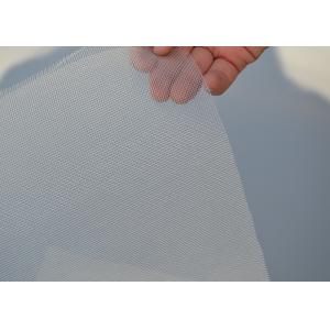White Nylon Silk Screen Mesh Net Monofilament Wear Resistance With Custom Width