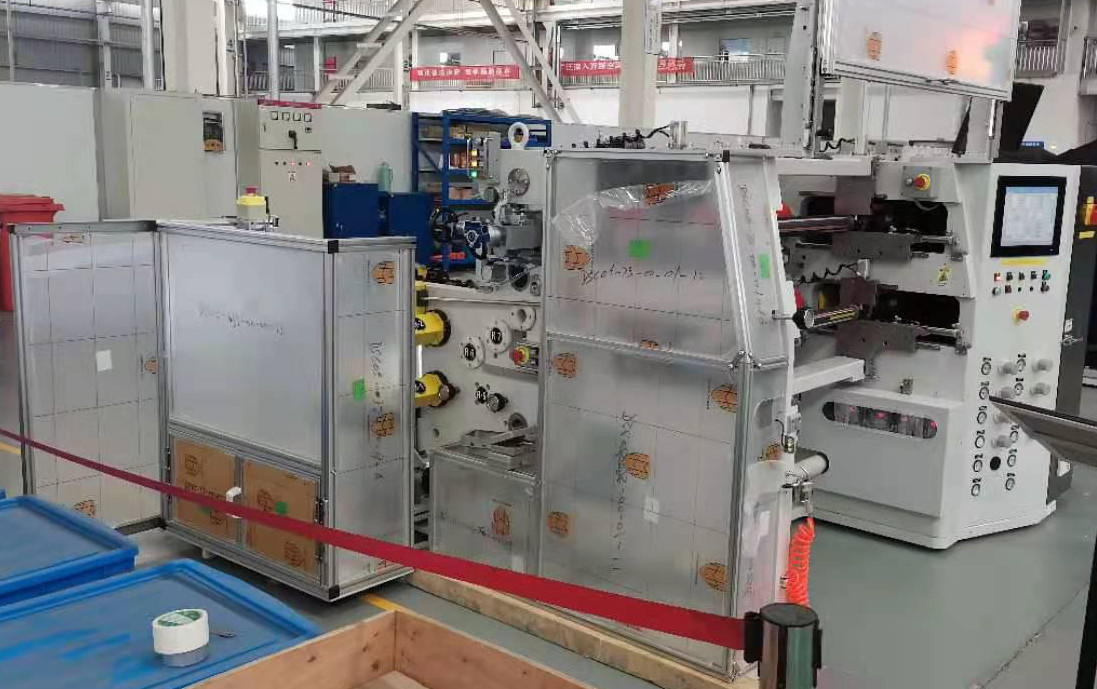 Touch Screen 3 Phase 1000mm BOPP Slitting Machine