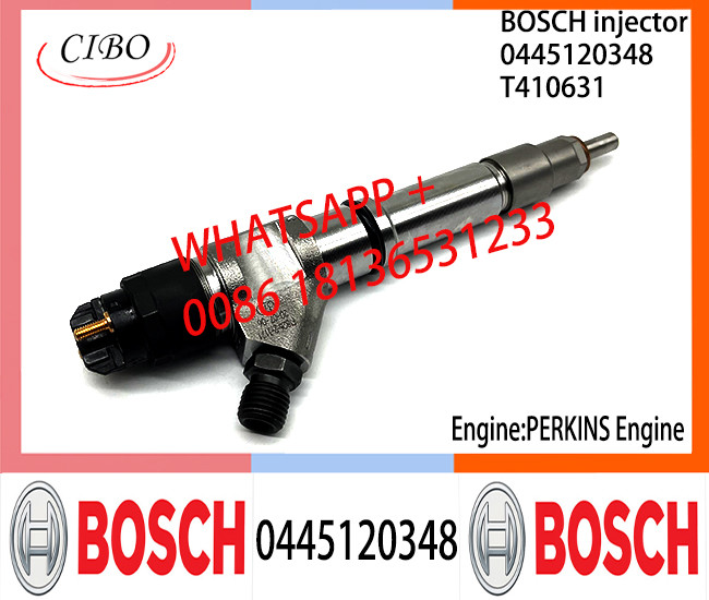 BOSCH 0445120348 Neutral Diesel Fuel Injector Assembly 0445120348 T410631 For Engine