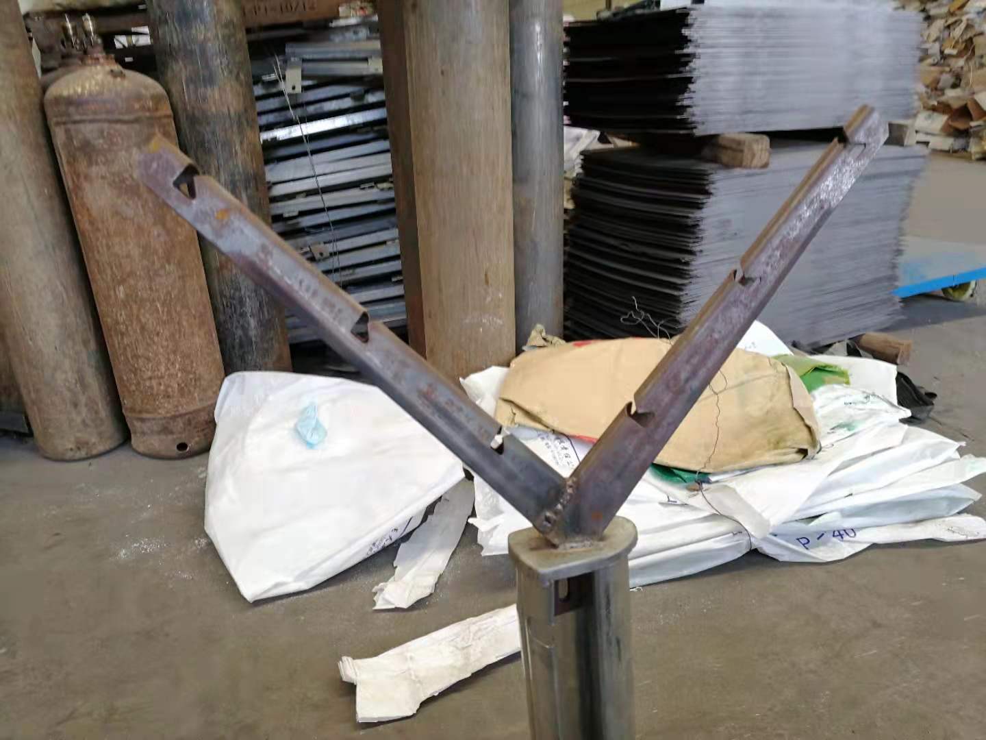 barbe arm for fencing