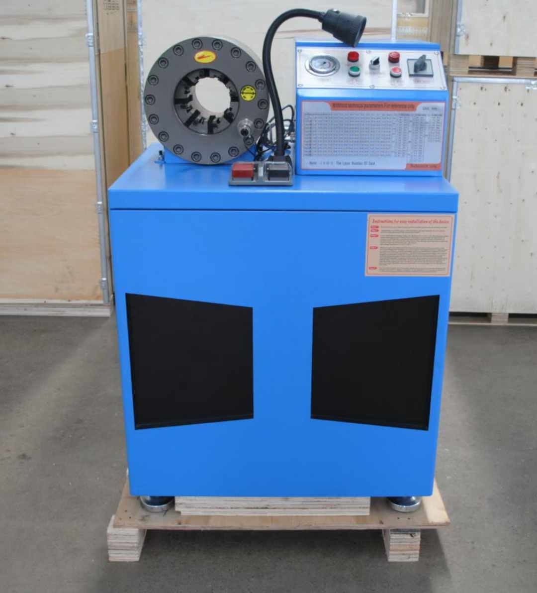 2 Inch Big Power 4Kw Portable Hose Crimping Machine Excavator Hose Press Tool Hydraulic Hose Crimper