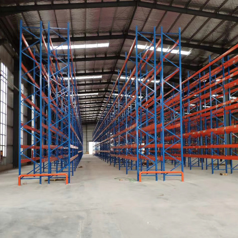 Adjustable Industrial Racks For Warehouse Orange Blue Grey Green