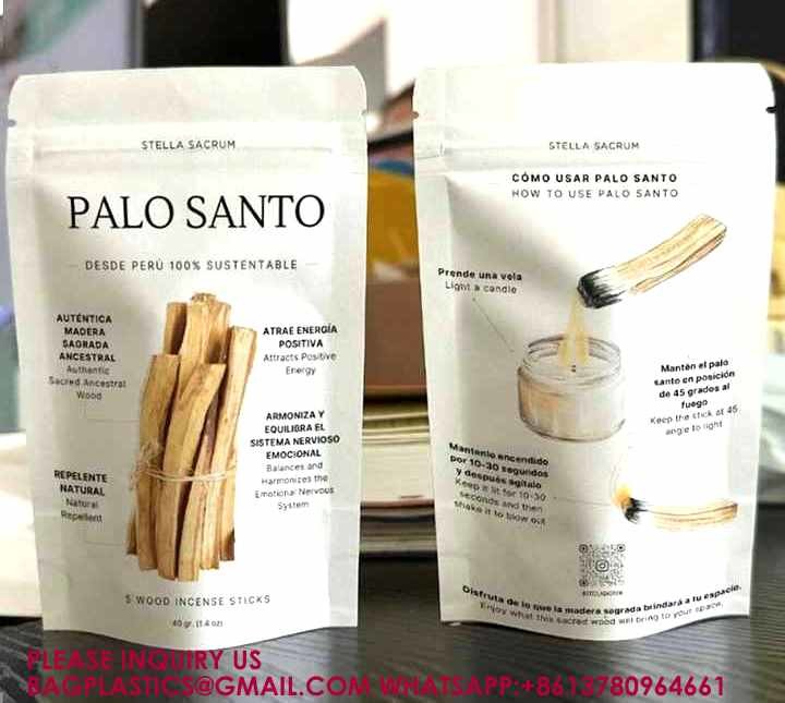 Packaging Sweets Tea Biscuits Aluminium Foil Bags Self-Standing Zipper Packaging Bags