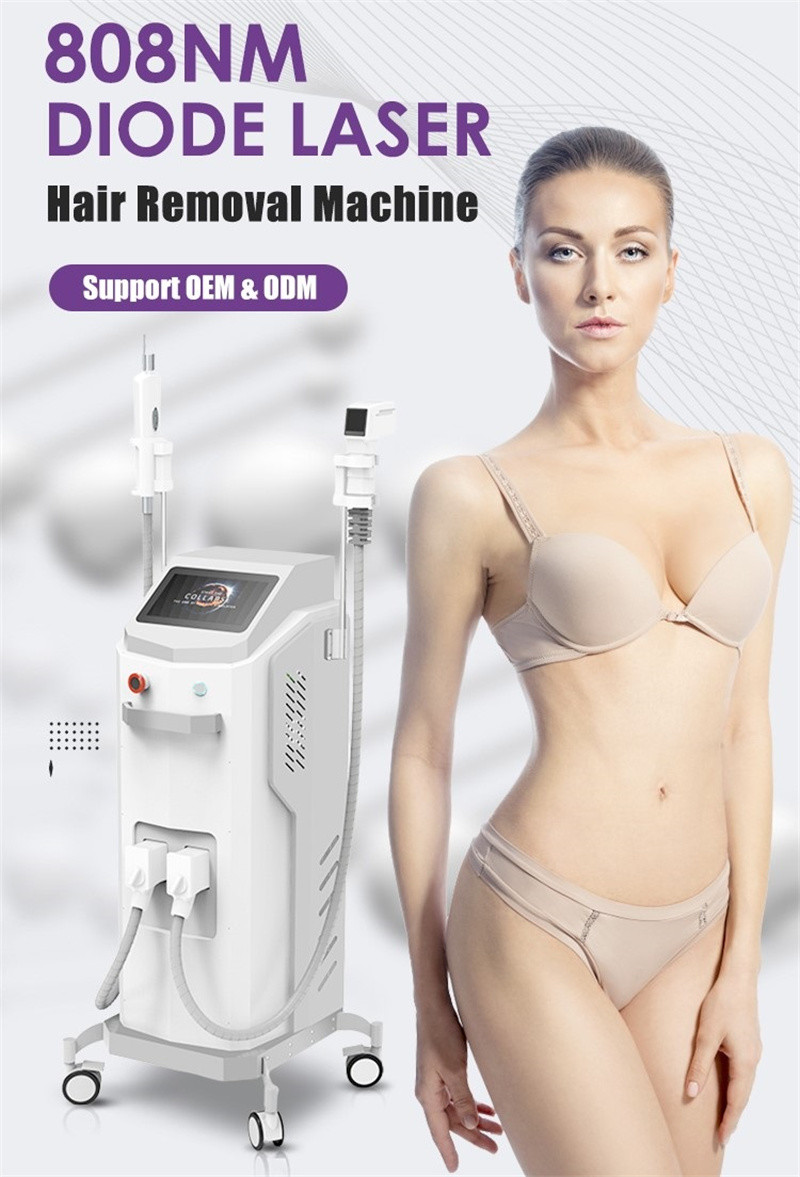 Professional 808nm Diode Laser 2 in 1 Hair Removal Picosecond Laser Tattoo Removal Device