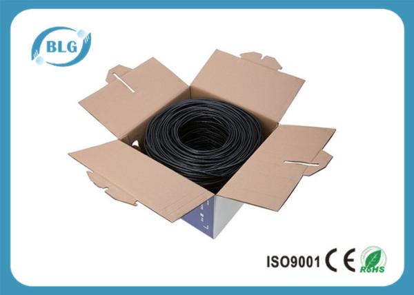 24AWG 26AWG BC Cat5e Computer Network Cable FTP Outdoor Waterproof HDPE