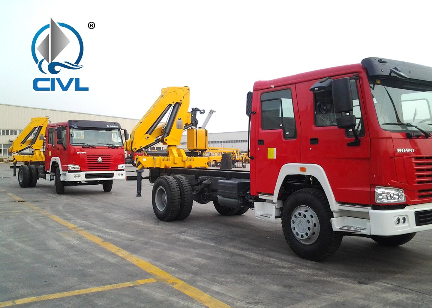5 ton truck-mounted crane / boom truck / loader crane SQ5ZK3Q 5 Ton Folding Arm Truck Mounted Crane