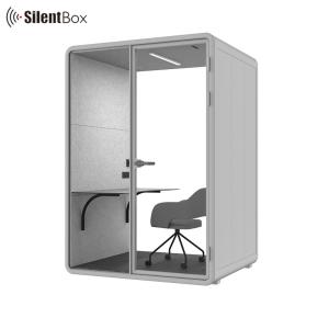 STC30dB Soundproofing Acoustic Meeting Pod with RT0.75s Reverberation Time in S,