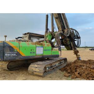 High Efficient Used Piling Rig Borehole Drilling Machine KR90C Carter Chassis