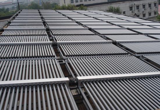 5000 Liter Solar Water Heater Project Glass Vacuum Tube Collector Customization