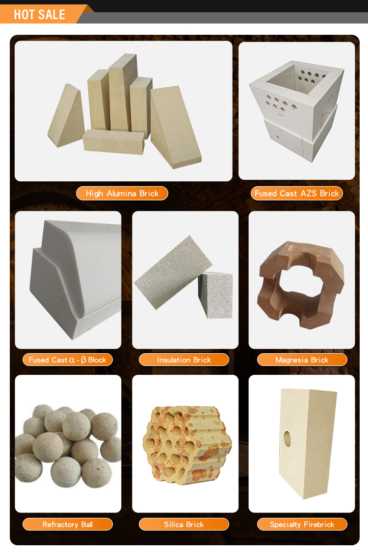 Henan Zero Expansion Silica Brick Glass Kiln Repair at Lower Cost with Moulding Service