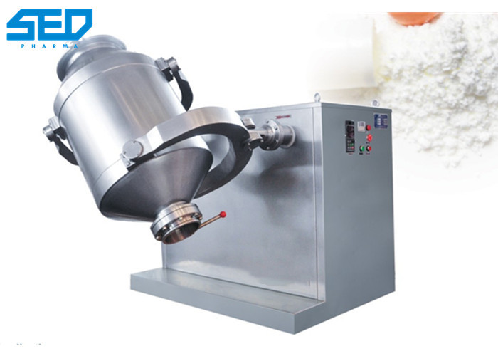 Automatic Three Dimension Dry Powder Blender Equipment With 800L