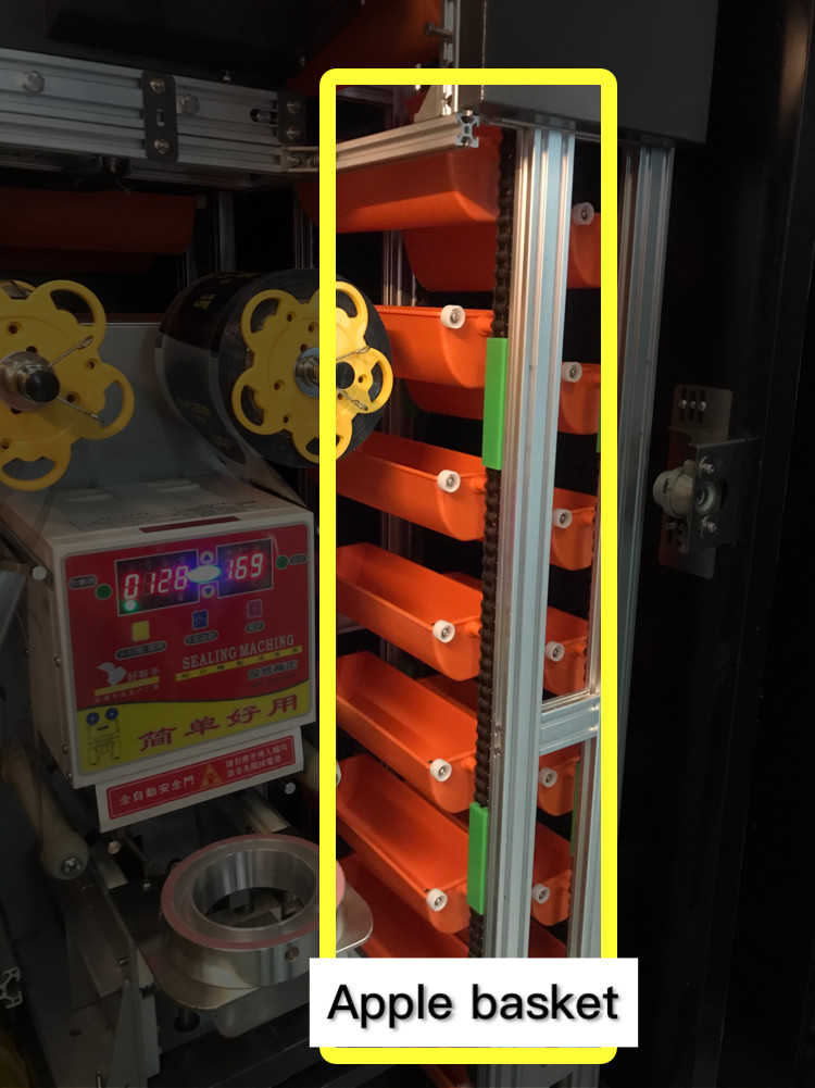 Fresh Orange Juice Vending Machine With Cooling System Instant Orange Vending Machine for Commercial Use
