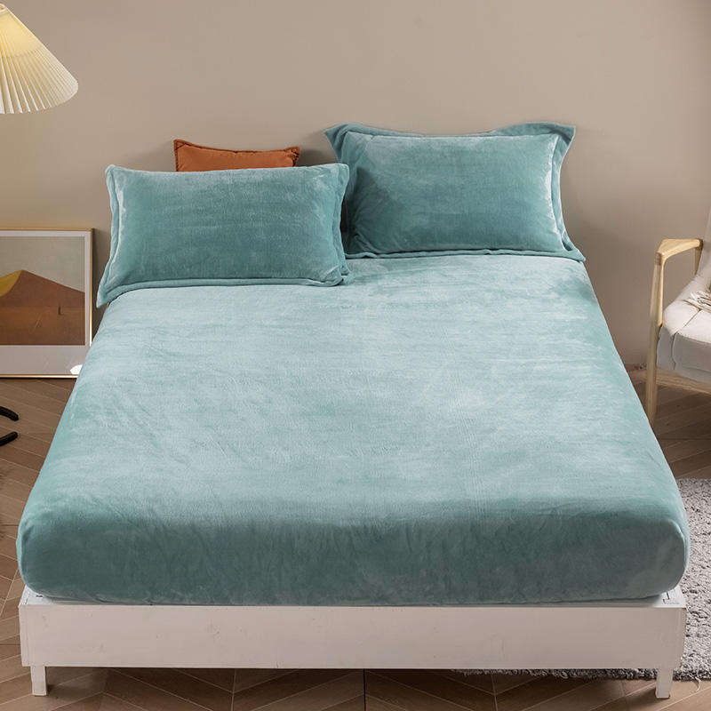 Customized Color 100% Cotton Sheets Bed Sheet Set for All-Season in Luxury Bedding