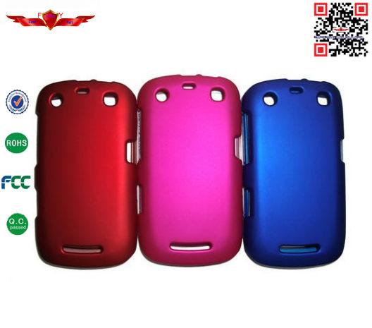 100% Qualify And Brand New Rubber Cover Cases For Blackberry 9360 9370 Multi